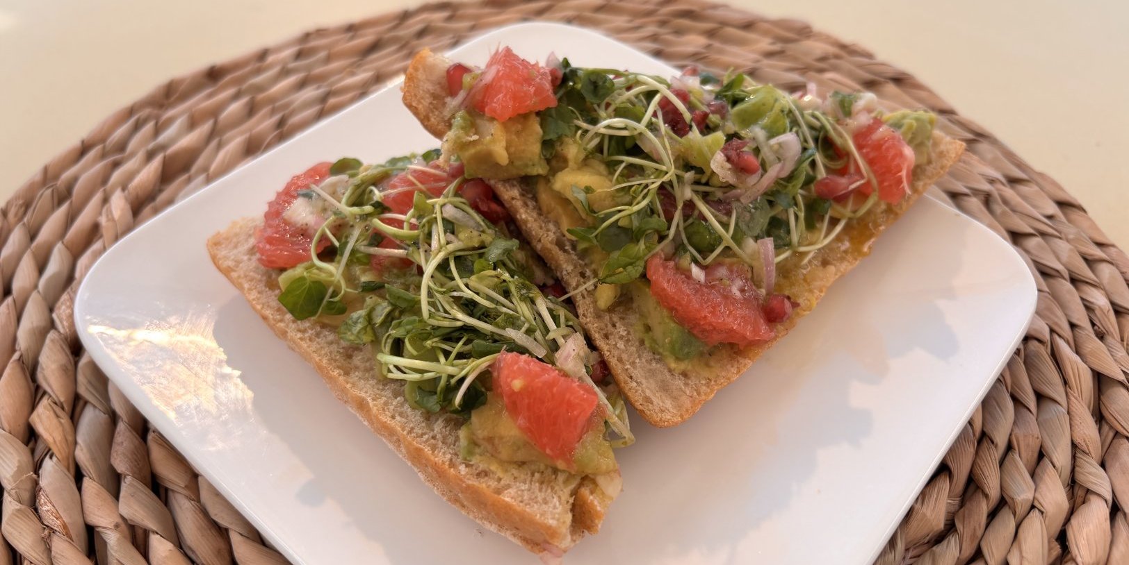 TARTINE GOURMANDE AU CRESSON 