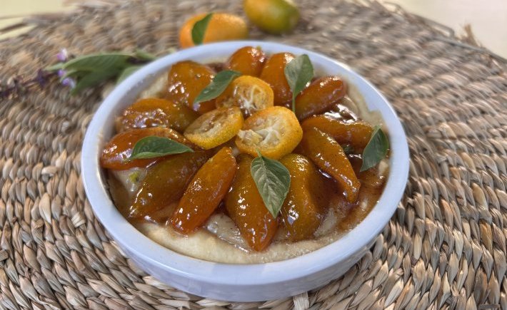 TARTELETTE AU KUMQUAT CONFIT